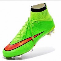 Nike Mercurial Verde/Rojo